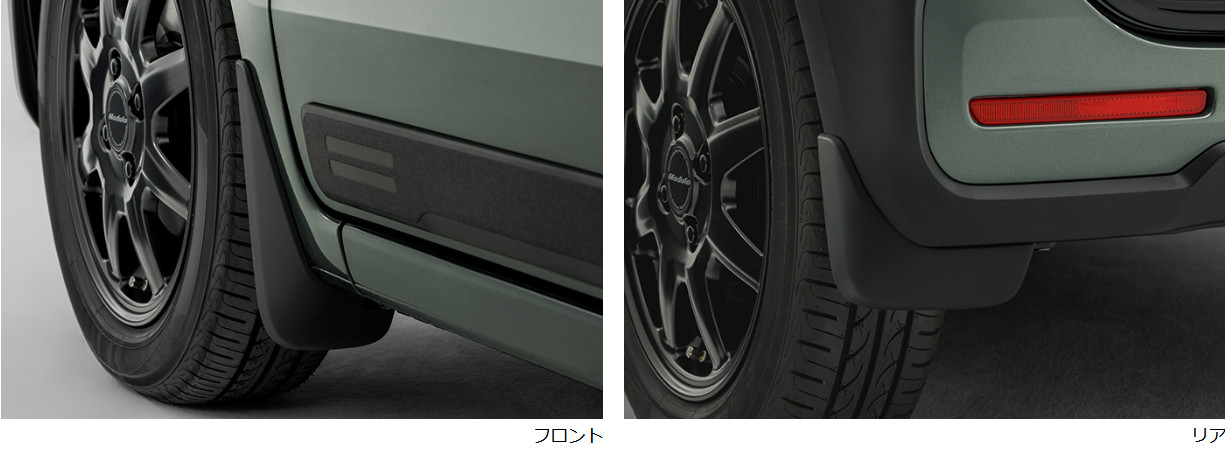 NBOXカスタム　JF5 マッドガード N-BOX カスタム JF5 JF6：純正 マッドガード 1台分(フロント