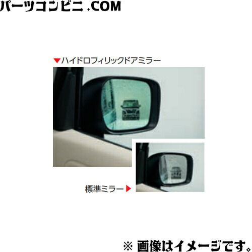 SUZUKI スズキ 純正 ハイドロフィリックドアミラー 99172-79R00 / スペーシアベース MK33V｜パーツコンビニ