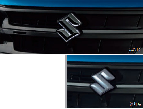 SUZUKI スズキ 純正 エンブレムイルミネーション ホワイトLED 99213-83S90 or 99213-83SA0 / ソリオ / ソリオバンディット MAD7S ( 3型 )|パーツコンビニ