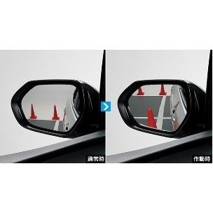 TOYOTA トヨタ 純正 リバース連動ミラー 08641-47100 or 08641-47090 / プリウス ( ZVW51 / ZVW55 )｜パーツコンビニ