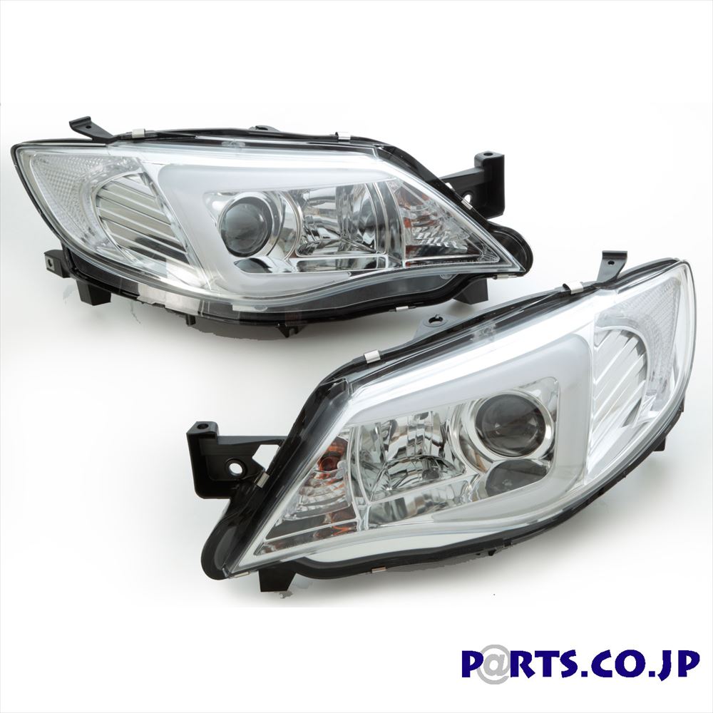 楽天市場】DRLスタイル プロジェクターヘッドライト クローム