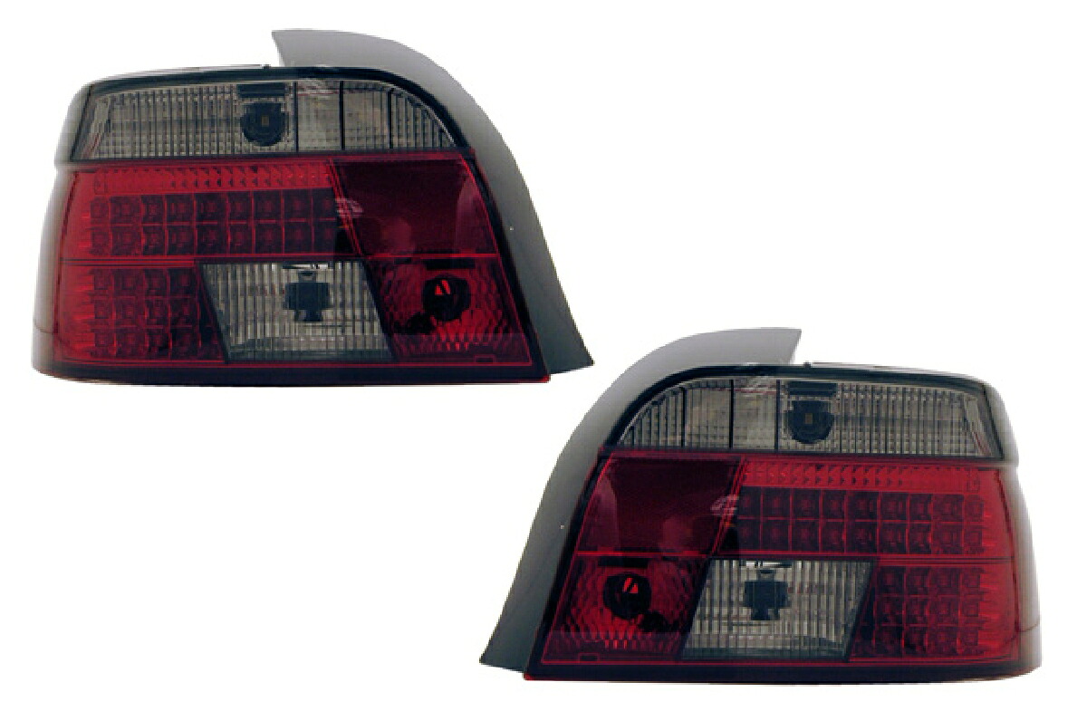 SONAR(ソナー) テールライト BMW 5シリーズ LED テール ランプ クローム インナー レッド＆スモーク レンズ 96-02 BMW E39 5シリーズ セダン 38,740円