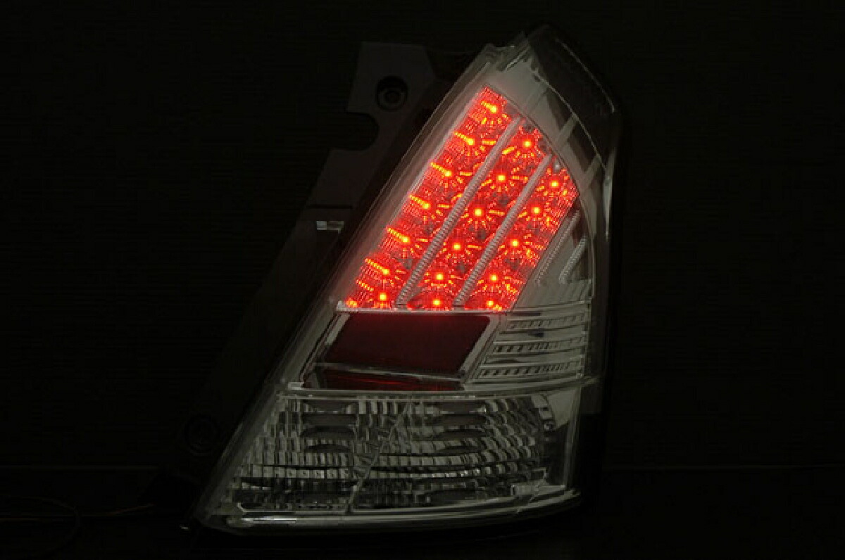 買い保障できる テールライト スズキ スイフト LED テール ランプ クローム インナー レッド スモーク レンズ ZC ZD fucoa.cl