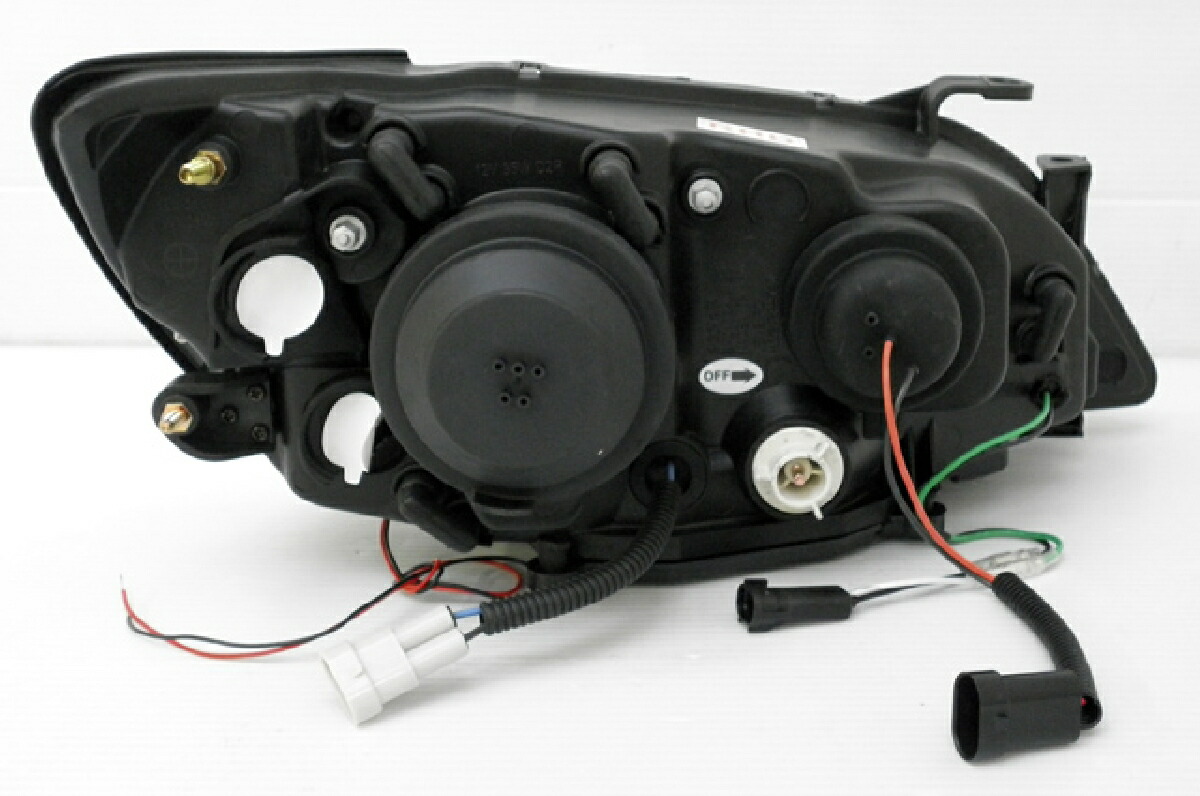 Sonar ソナー ヘッドライト トヨタ アルテッツァ Drlスタイル プロジェクター ヘッドライト ブラック インナー Hid車専用設計 10系アルテッツァ Hid車 Painfreepainrelief Com