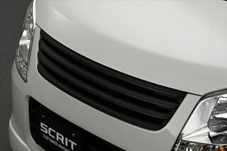 SCRIT(スクリット) MH23S ワゴンＲ用 フロントグリル マットブラック塗装済み | ＰＡＲＴＳ