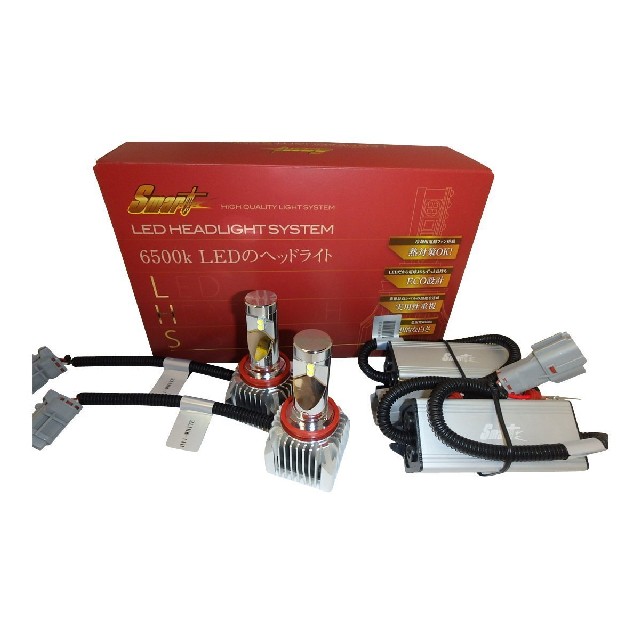 SMART(スマート) 送料無料 SMART(スマート)LEDヘッドライト LED HEADLIGHT SYSTEM　LHS03　H11　5000k
