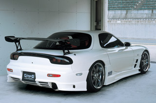 ings(イングス) Nスペック リアバンパー スリット無し（FRP） FD3S RX-7