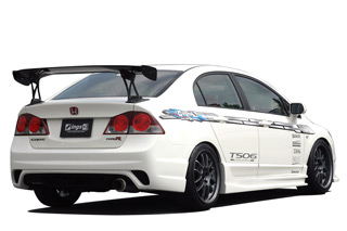 リアバンパー ホンダシビックFD1 FD2 FD3