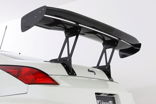 Z-POWER WING 1480mm(2枚羽) ドライカーボン Z33 フェアレディZ Type‐E専用《センターマウント》