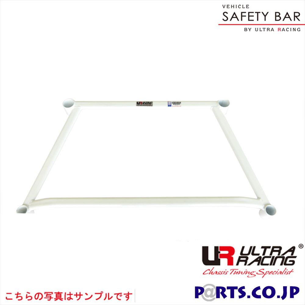 フロントメンバーブレース トヨタ ラッシュ J200E ウルトラレーシング ボディ 補強 剛性パーツ LA2-524 メーカー保証付 車 ボディ 補強