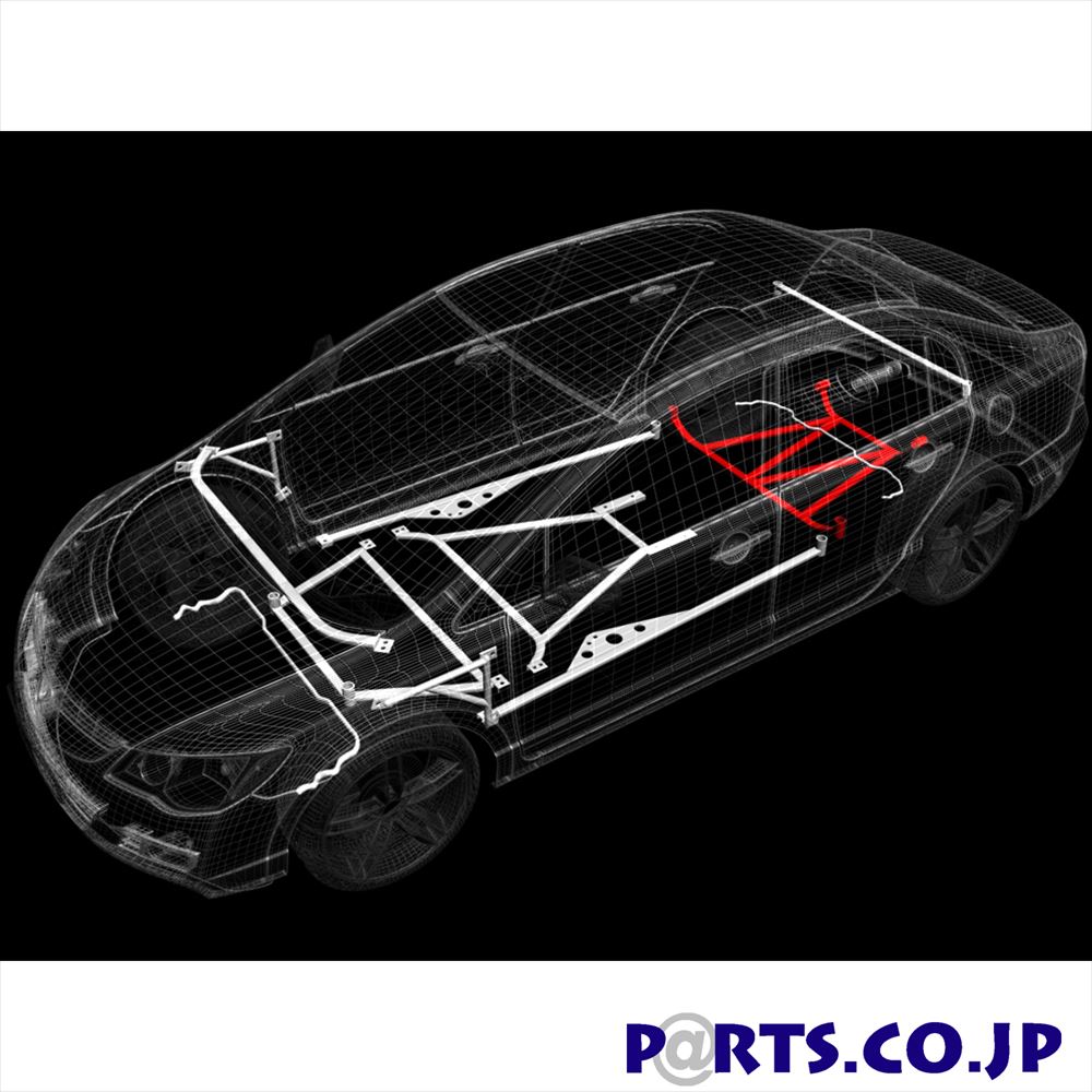 楽天市場 リアメンバーブレース プジョー 308 T9wah01 ウルトラレーシング ボディ 補強 剛性パーツ Rl4 1760 メーカー保証付 車 ボディ 補強 ｐａｒｔｓ