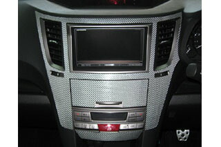 スバル レガシィ マジカルカーボン センターパネル シルバー BR9 レガシィツーリングワゴン(2009/5～)｜ＰＡＲＴＳ