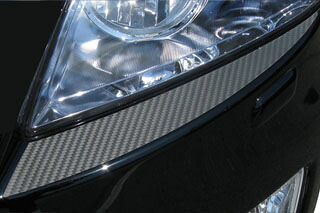 トヨタ プリウス マジカルカーボン ヘッドライトガーニッシュ ブラック ZVW30系 プリウス(2009/5~) ※前期用