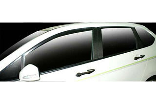 ホンダ エディックス マジカルカーボン ピラーセット レッド RE8 エディックス(2006/11~)