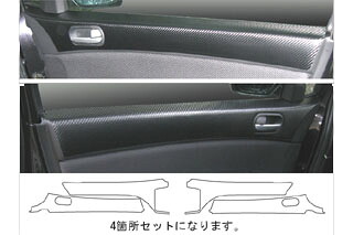 マツダ MPV マジカルアートレザー ドアインナーパネル ブラック LY3P MPV (2006.2~)|PARTS