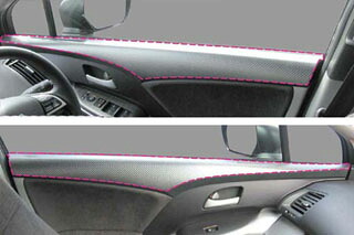 ホンダ オデッセイ マジカルアートレザー ドアインナーパネル レッド RB3/4 グレードL オデッセイ (2008.10~)|PARTS