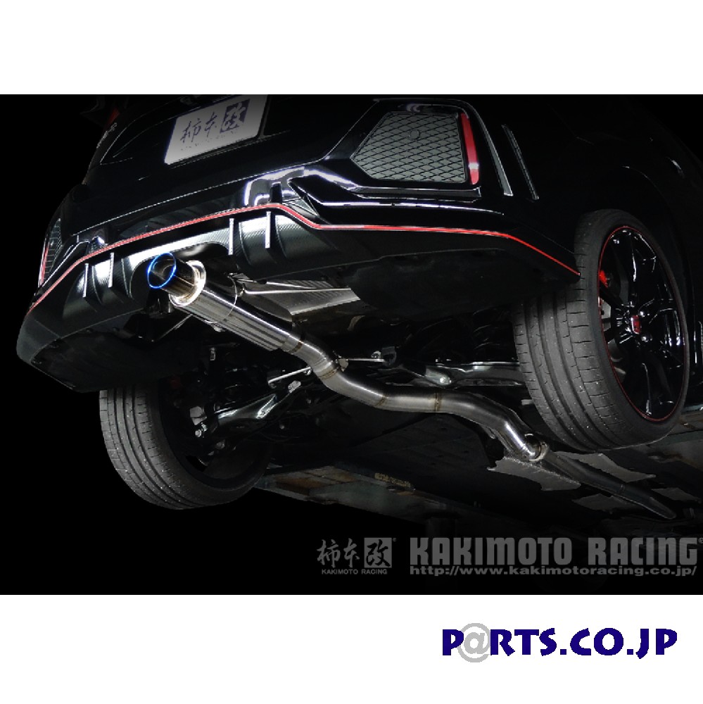 マフラー H Gt1 0z Racing シビック Dba Fk8 17 12 Ff 6mt 加速騒音規制適用車 Inconnuedelaseinetours Com