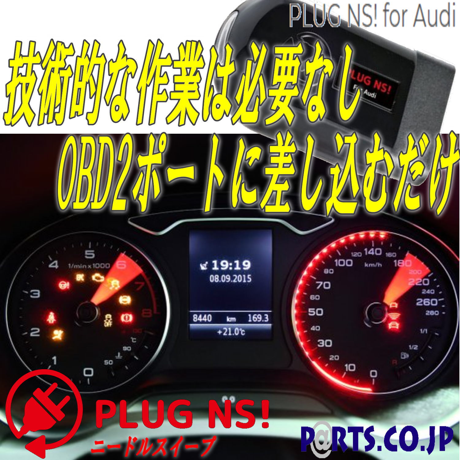 楽天市場】アウディ Audi TT (8J) All Model MY 13 14 ニードルスイープ コーディング OBD2ポート レーシー 演出 :  ＰＡＲＴＳ