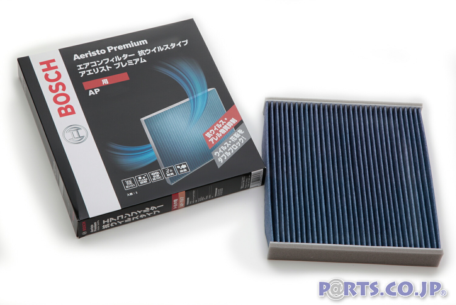 エアコンフィルター エスティマ ACR30W/40W 12.02-18.01アエリストプレミアム 抗ウイルスタイプ