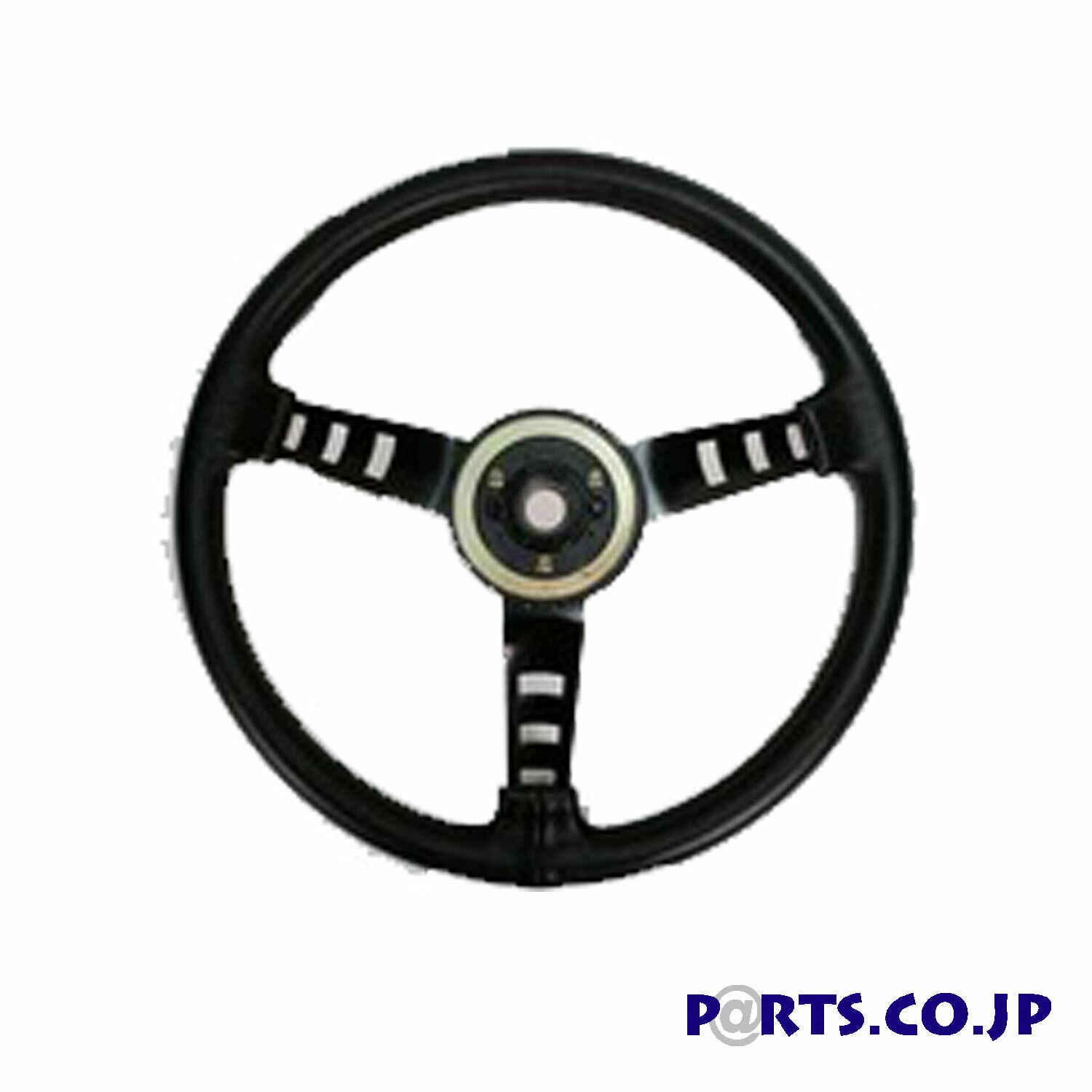車 ダットサン コンペ レプリカステアリング ブラウンウッド