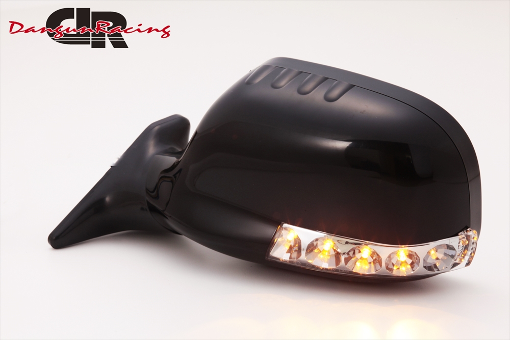 サイドミラー ドアミラー D32A/D38A エクリプス SUVミラー LED