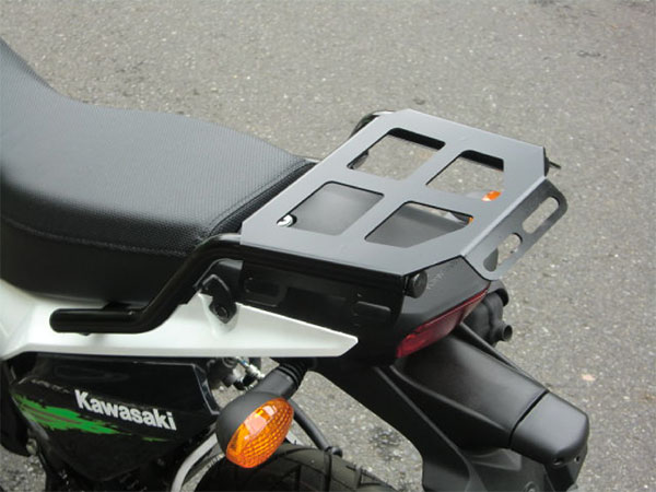 【7月25日出荷】キジマ KSR110/KSR110プロ用　リアキャリア[ブラック]　210-219｜PartsBoxSystemJapan