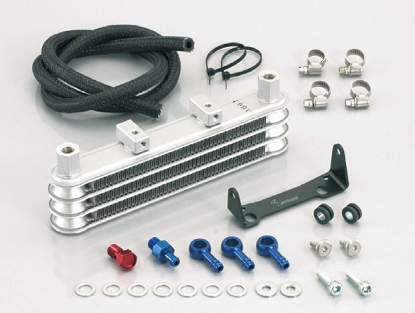 【4月15日出荷】キタコ モンキー/ゴリラ・XR50R/CRF50F用　ニュースーパーオイルクーラーKIT キタコ社製ULTRAクラッチKIT/DOHCヘッド用(3段コア)　360-1123700