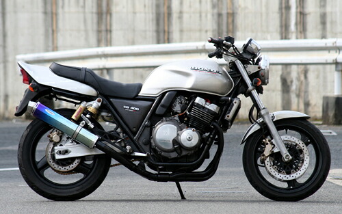 リアライズ CB400SF/Ver.R/S/H.V/SPEC//SB用　Aria チタンTypeS：スリップオン　スラッシュエンド 502-SO-001-02 26,274円