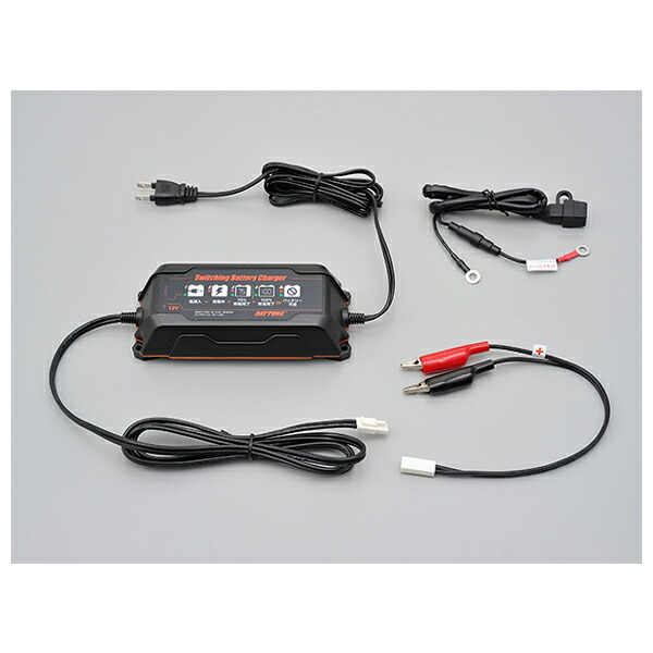【4月10日出荷】デイトナ スイッチングバッテリーチャージャー12V【回復微弱充電器】 95027