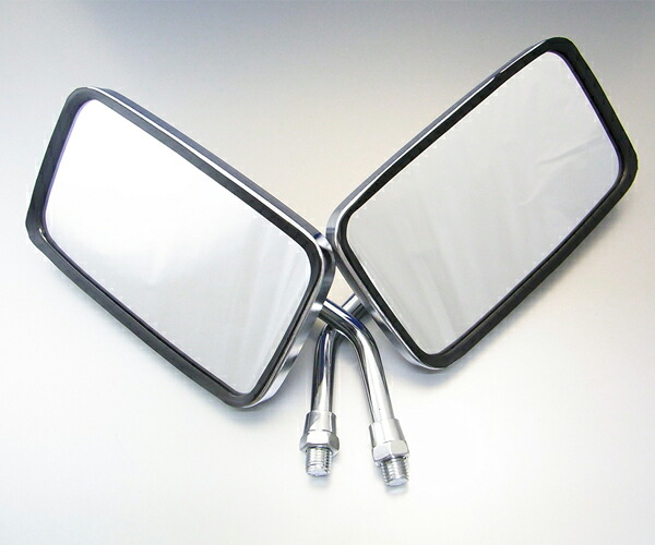 AZZU(アッズ) 2本セット　角型ミラー　10mm AZ-101-022