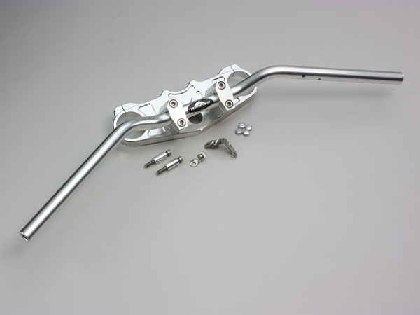 【×欠品中 要納期確認】ハリケーン ZX-14R('12)ABS車用　バーハンドルKIT[シルバー]　HBK665A