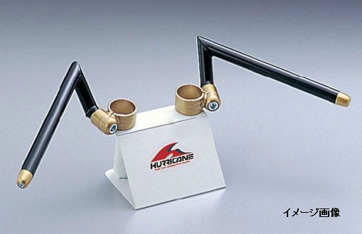 【×欠品中 要納期確認】ハリケーン ゴリラ(ノーマルサス不可 Ф30フォーク用)　セパレートハンドル　タイプ1(ゴールド)　HS3008G-01-B