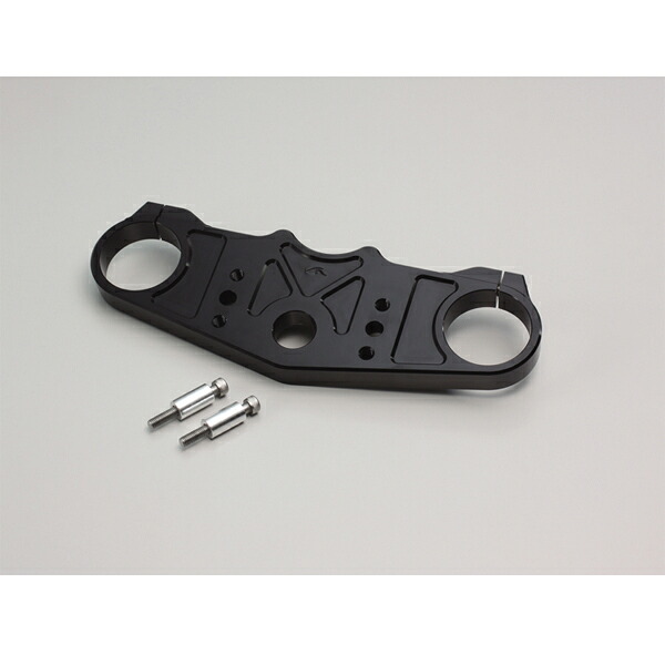 【○メーカー在庫あり】ハリケーン ZX-14Ｒ('12)用　ジュラルミン トップブリッジ[ブラックアルマイト]　HT0646B-10