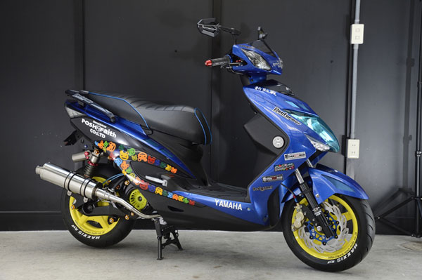 楽天市場】油漢 油漢レーシングマフラー（シグナスX1・2・3型用