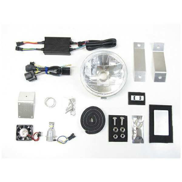 プロテック LBH-H25 LEDマルチリフレクターヘッドライトキット 6000K スーパーカブC125('18～) 64012-60