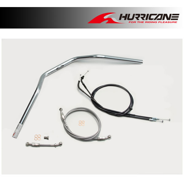 【×欠品中 要納期確認】ハリケーン Z2-TYPE ハンドルセット CB1300SB('14～'19) H035-078C