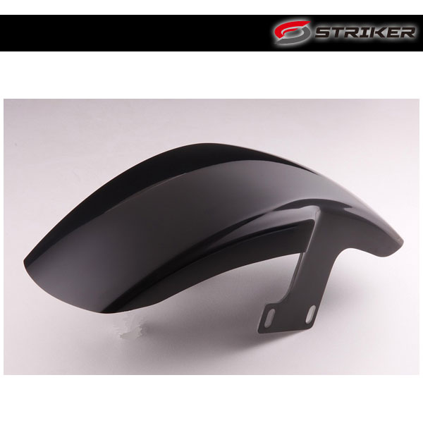 STRIKER(ストライカー) エアロデザイン SAD スペシャルフロントフェンダー Type1 黒ゲル ZEPHYR1100/750 SAD-FF0203B