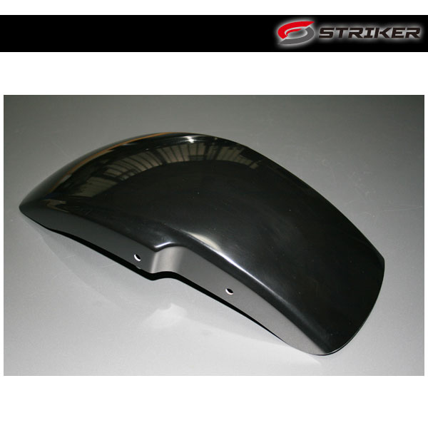 STRIKER(ストライカー) エアロデザイン SAD スペシャルフロントフェンダー Type1 黒ゲル ZRX1100/1200/DAEG SAD-FF101B