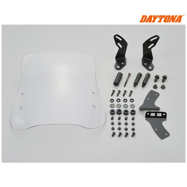 【7月24日出荷】デイトナ ウインドシールドRS ロング(クリア) アドレス125('18~'20) 17294|PartsBoxSystemJapan