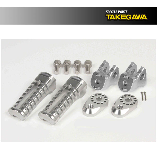 【4月11日出荷】武川 アジャスタブルステップキット(シルバー) CT125/レブル250 SP06-13-0086