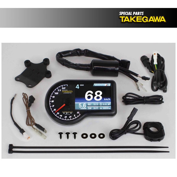 【4月21日出荷】武川 スーパーマルチTFTメーター モンキー125 SP05-05-0061