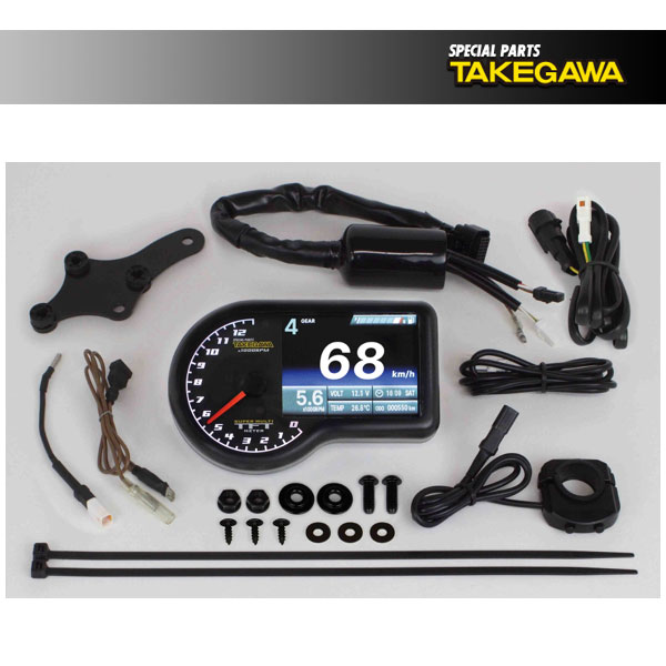【4月21日出荷】武川 スーパーマルチTFTメーター CT125 SP05-05-0076