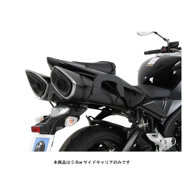 ヘプコ＆ベッカー C-Bowサイドキャリア ブラック スズキ B-KING 6303519