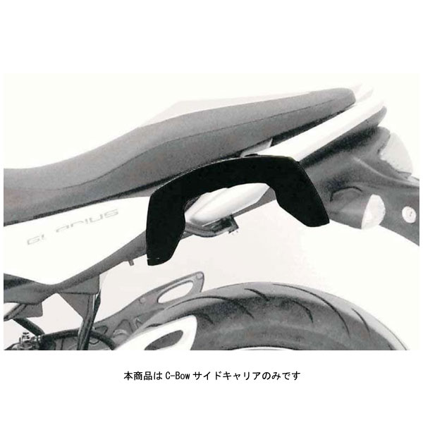 ヘプコ＆ベッカー C-Bowサイドキャリア ブラック SUZUKI GLADIUS650('08～'15) 6303521-0001