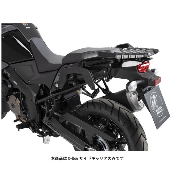 ヘプコ＆ベッカー C-Bowサイドキャリア ブラック SUZUKI V-STROM1050('20) 6303544-0001