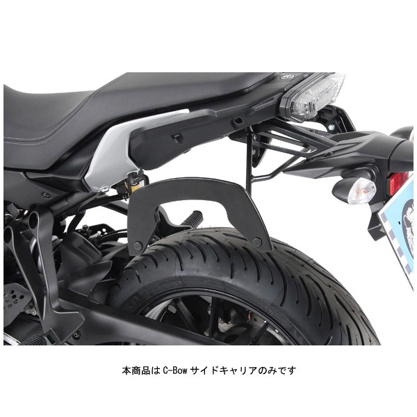ヘプコ&ベッカー C-Bowサイドキャリア ブラック YAMAHA TRACER700/GT(\'16~\'20) 6304554-0001|PartsBoxSystemJapan
