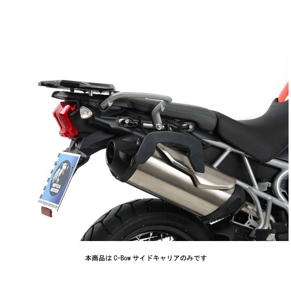 ヘプコ＆ベッカー C-Bowサイドキャリア ブラック TRIUMPH TIGER800/XC('10～'14) 6307505