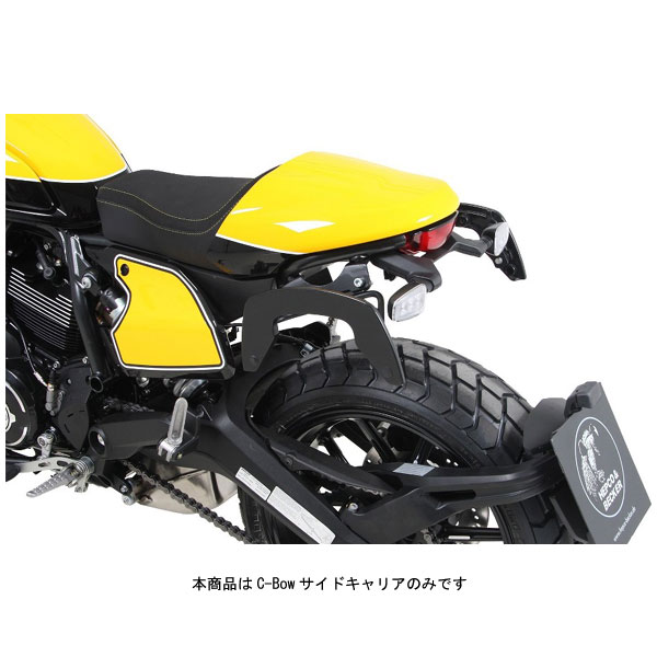 ヘプコ&ベッカー C-Bowサイドキャリア ブラック DUCATI Scrambler800('19~'21) 6307593-0001