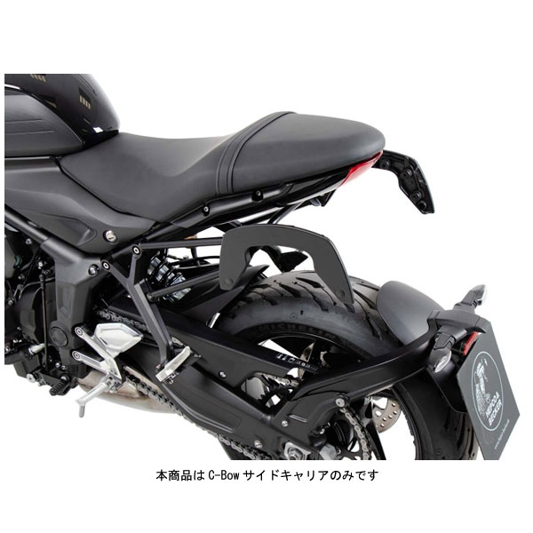 ヘプコ＆ベッカー C-Bowサイドキャリア ブラック TRIUMPH TRIDENT660('21) 6307612-0001
