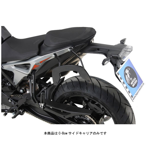 ヘプコ＆ベッカー C-Bowサイドキャリア 左側 ブラック KTM 790DUKE/890 DUKE R 6317569-0001